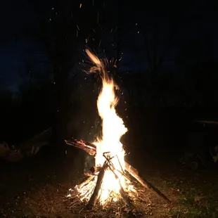 Bonfire! Awesome!