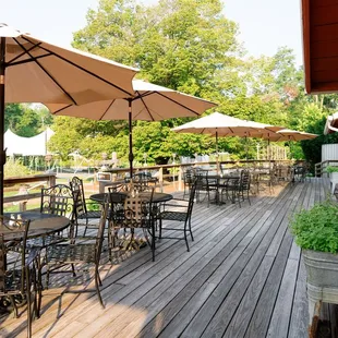 Outdoor seating