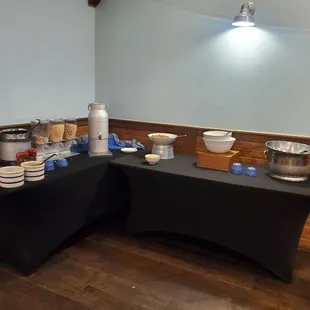 Breakfast buffet