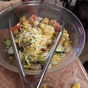 Salad. Pretty yummy.