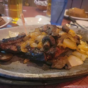 steak, food