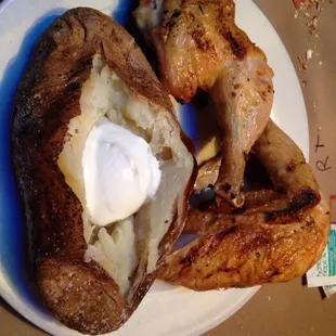 Smoked Half Chicken