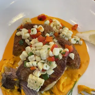Chili dusted Mahi
