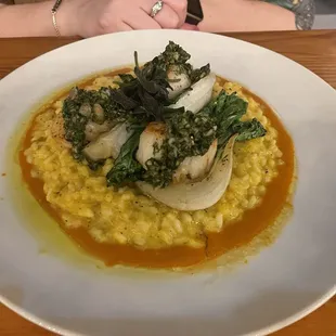 Butternut squash risotto