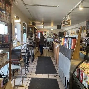 Inside