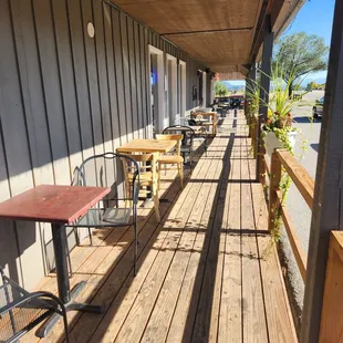Outdoor seating