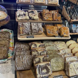 part of the pastry and bread selection
