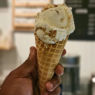 Lemon Streussel Ice Cream