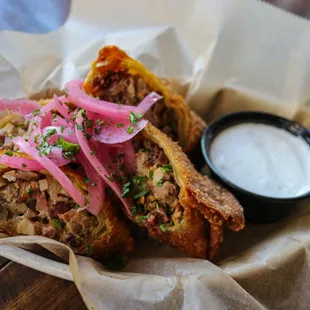 Brisket Egg Rolls