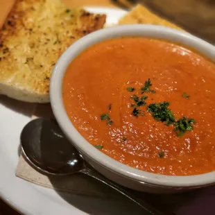 3 Home made soups every day! Today&apos;s Soup of the day is Lobster Tomato Bisque