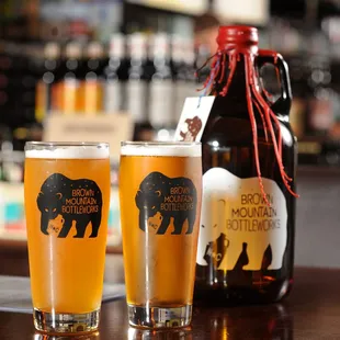 Growler and bomber fills also available, not to mention a fresh pint (or two!).