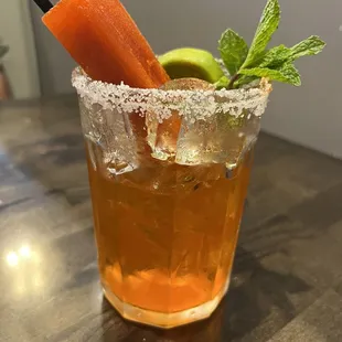 Green Tea Margarita (soooo good)