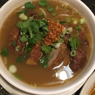 Roasted Duck Noodle Soup