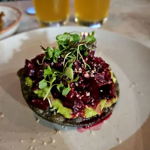 Beet Tostadas