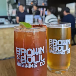 MICHELADA &amp; QUIERO MAIZ LAGER!