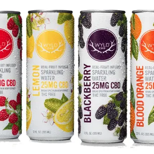 a variety of flavored beverages