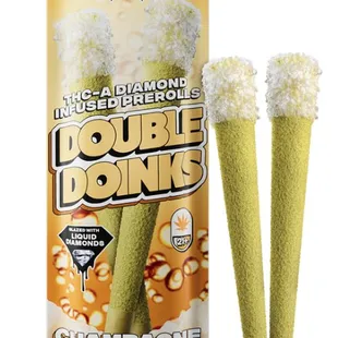 double donuts in a package