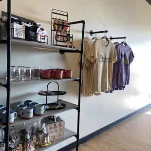 Some of the available merchandise