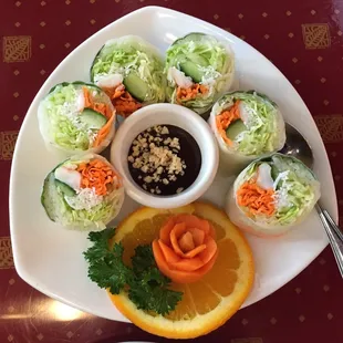 Summer roll. Yummy!