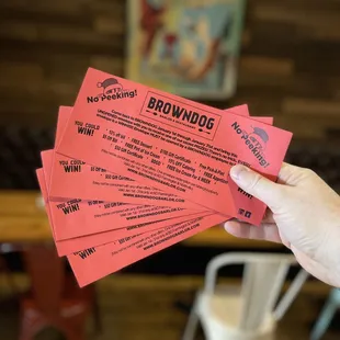 Come in and eat with us in December and get a red envelope with a special offer for January!