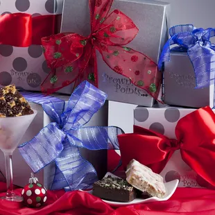 Gift Baskets featuring brownies