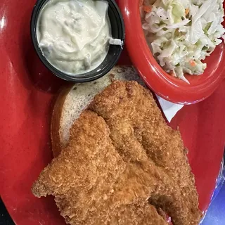 The Shed Fish Sandwich