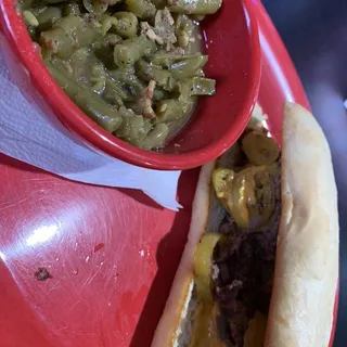 Steak and Beer Cheese Sandwich