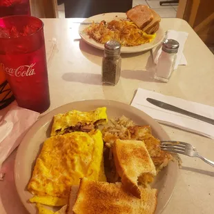 Meat Omelets