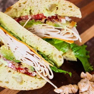 Turkey Avocado Sandwich