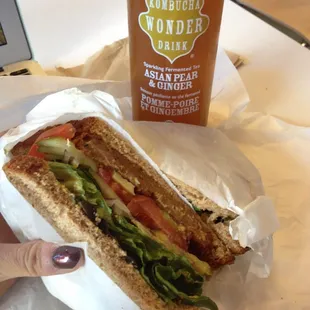 Sunflower Cutlet Sandwiches