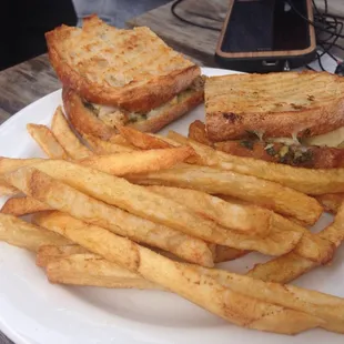 Chicken & Dandelion Pesto Panini