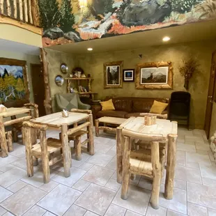 Lobby seating