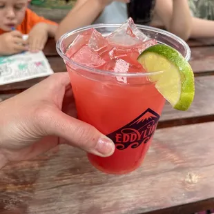 Watermelon margaritas