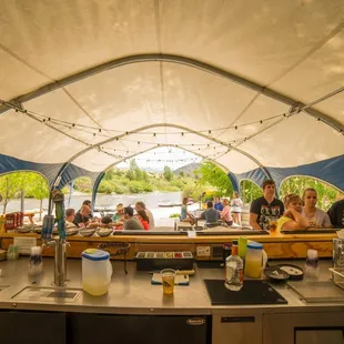 The Riverside Bar &amp; Grill at Browns Canyon.