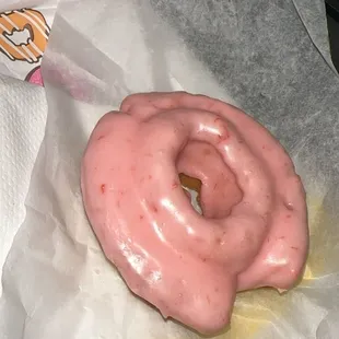 Cherry Old Fashioned Cake Donut $1.25