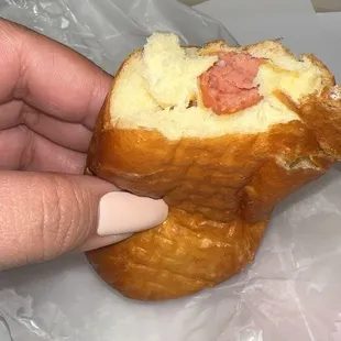 Jalapeño sausage roll $3.00