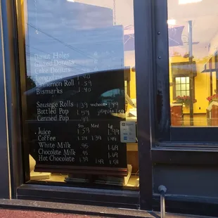 Menu Board in Drive-thru