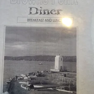 Menu cover picture