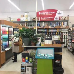 Benjamin Moore paint.