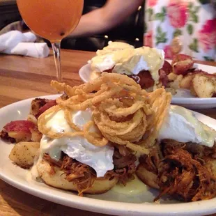Pulled Pork Benedict