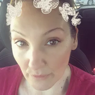 Wish I had my before pic so you can see what an amazing job Raji did!!!