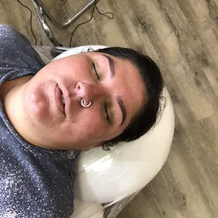 Classic Microblading and Shading.