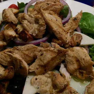 Chicken Spiedie Salad