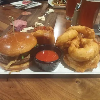 Stilton Bleu Cheese Burger