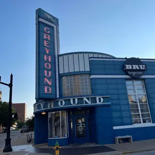 Cool Old Greyhound Station