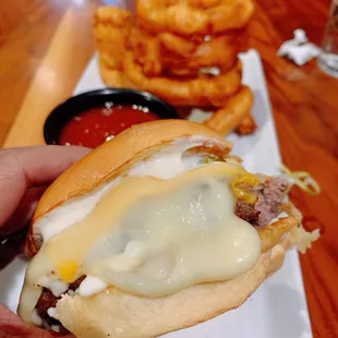 Garlic burger