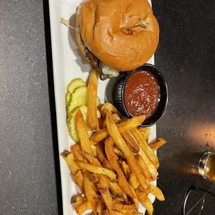 Bison burger