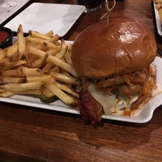 Honey chipotle BBQ Burger