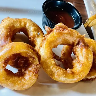 Onion rings side $4.00