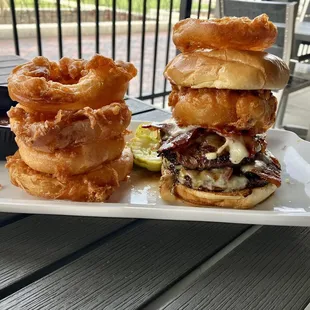 Honey-Chipotle BBQ Burger!